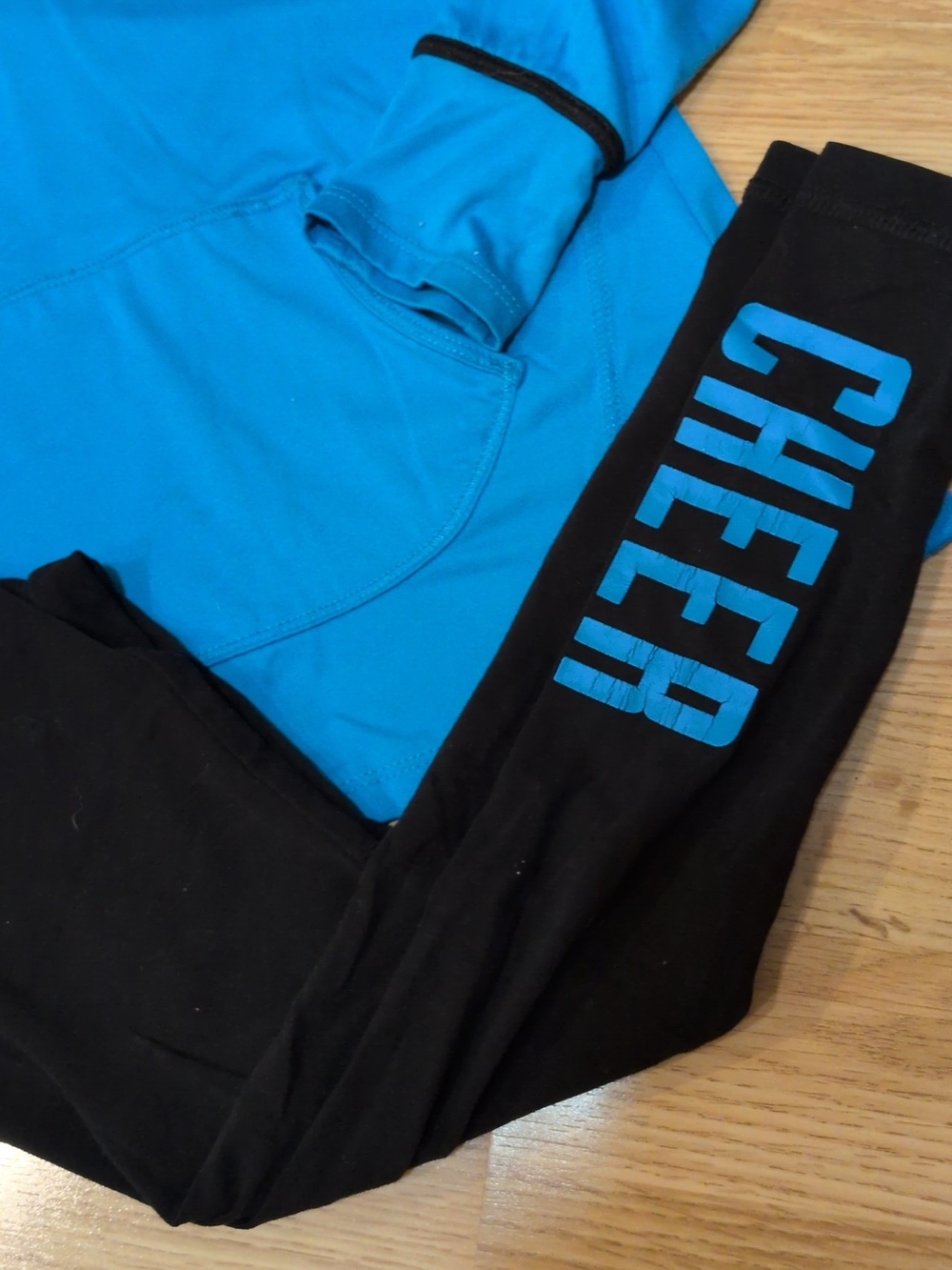Justice Blue Cheer Hoodie Legging Set - Picture 8 of 8